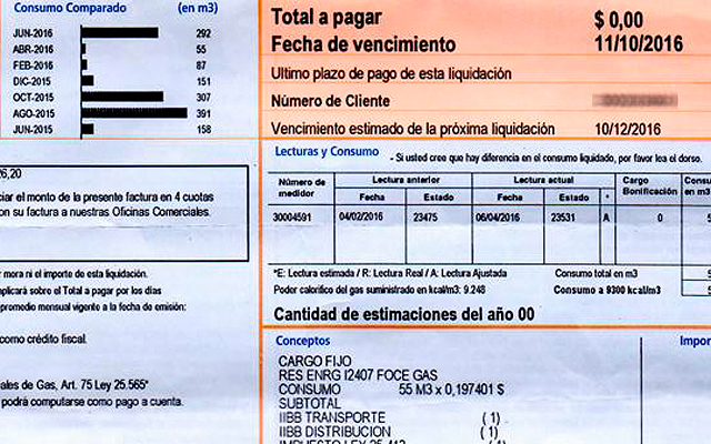 Por Que A Algunos Hogares Llegan Boletas Con Montos En Cero Inforegion Com Ar