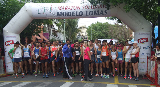 Se realizó un nuevo maratón solidario del Modelo Lomas 
